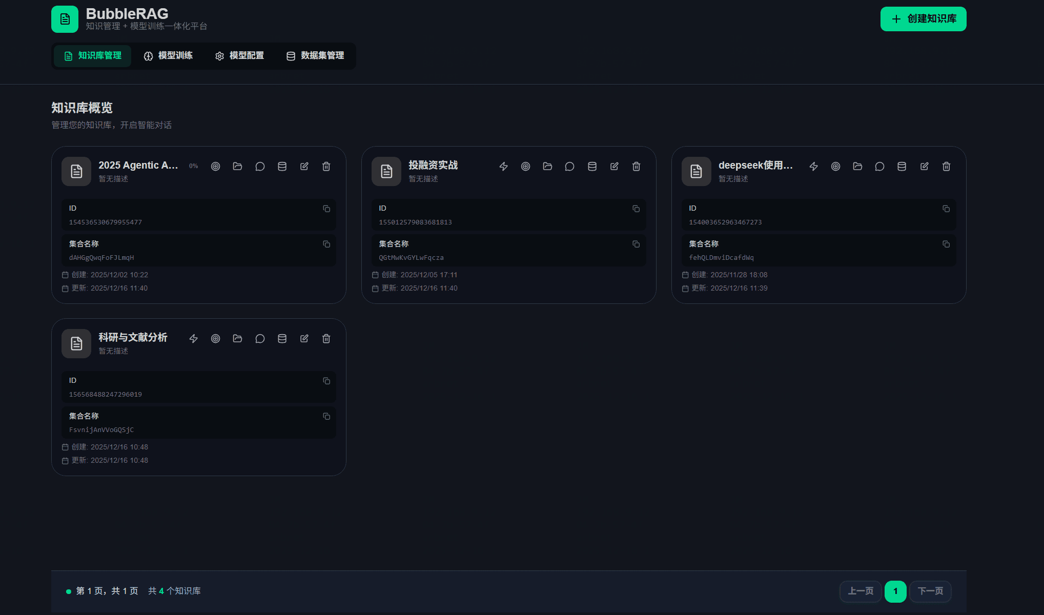Create Knowledge Base